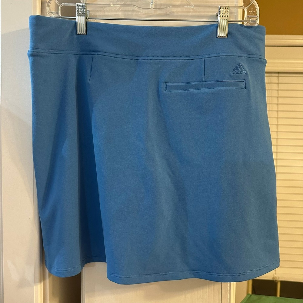 Adidas Womens Golf Skort Blue Climalite Size 6 Athletic Skirt Shorts - Picture 4 of 7